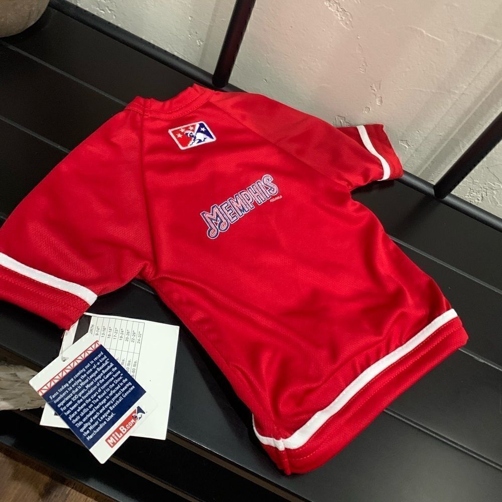 MLB Memphis red birds dog jersey size XS in dog clothing
